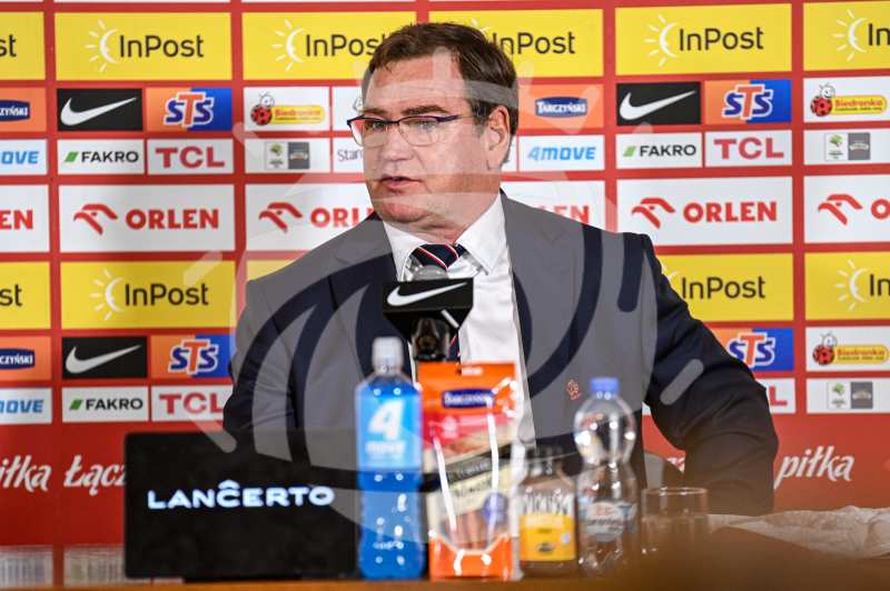 Piłka Nożna: Prezentacja nowego selekcjonera reprezentacji Polski Jana Urbana. - Agencja Fotograficzna